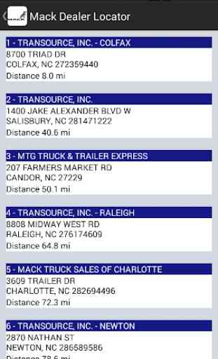 Mack Trucks Dealer Locator 3