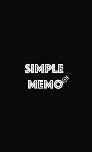 Memo - Simple, Quick, Convenience ( simple memo ) 3