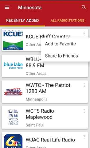 Minnesota Radio Stations - USA 2