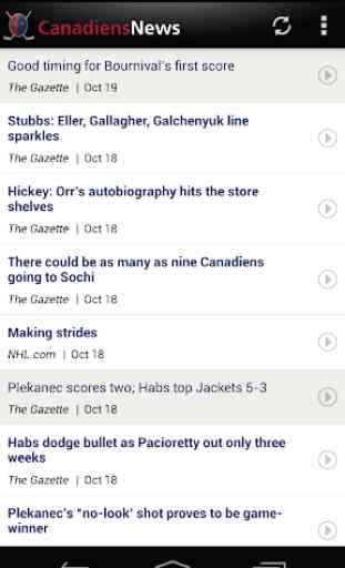 Montreal Hockey News 1