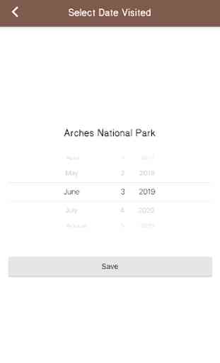 National Parks Tracker 2