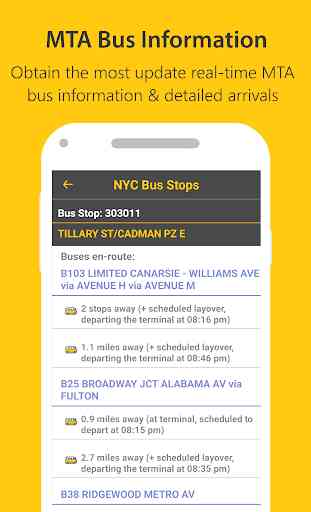 New York Bus Time - MTA Bus Time Tracker 2