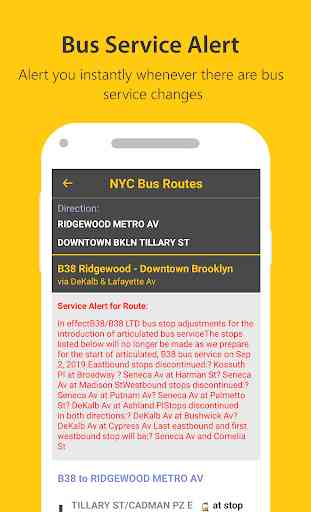 New York Bus Time - MTA Bus Time Tracker 3