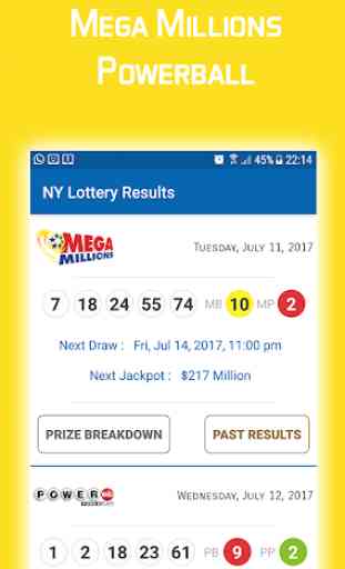 New York Lottery Results 1