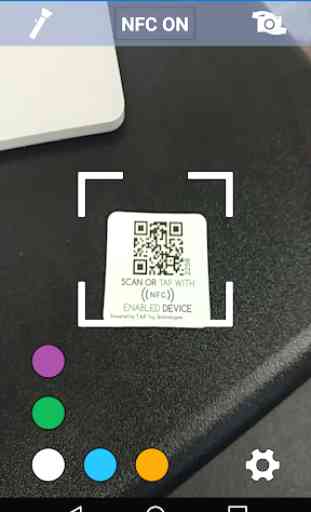 NFC/QR Reader - Tap Tag Tech 2