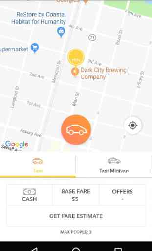 NJ Taxi App 3