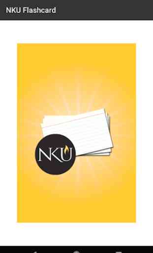 NKU Flashcard 1