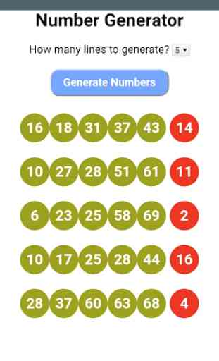 North Carolina Lottery Number Generator & Systems 2