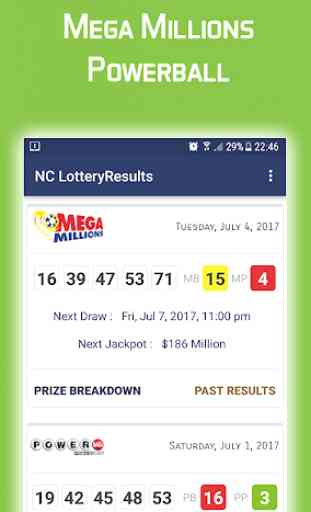 North Carolina Lottery Results 1