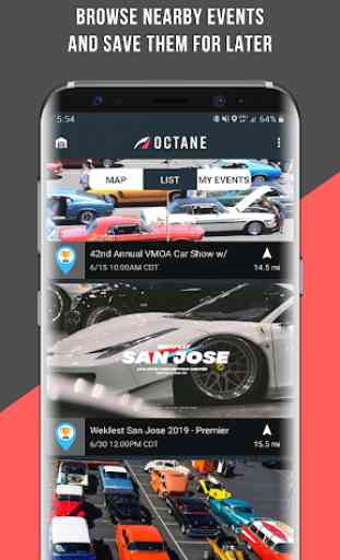 Octane - Find Car Meets and Car Shows Near You 2