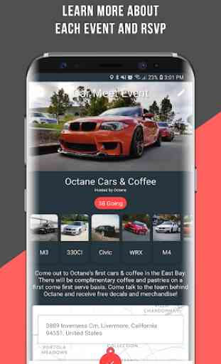 Octane - Find Car Meets and Car Shows Near You 3