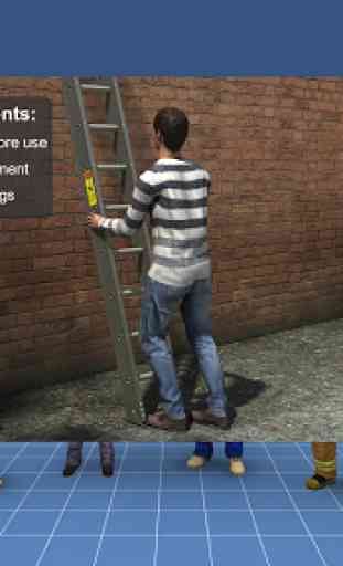 OSHA Portable Ladder Safety VR 2