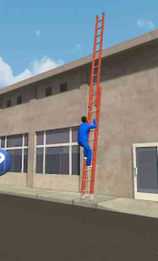 OSHA Portable Ladder Safety VR 3