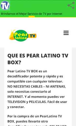 Pear Latino TV 3