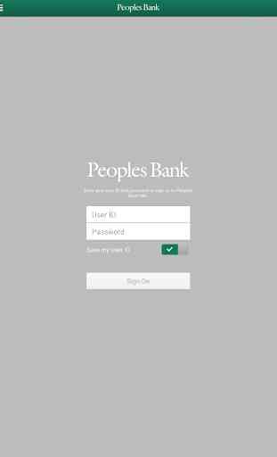 Peoples Bank (WA) for Tablet 1