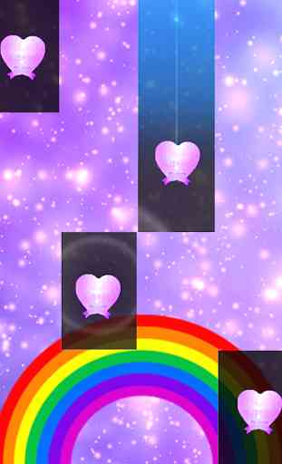Piano Rainbow Tiles : Colorful  Song Game 3