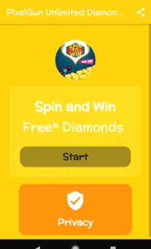 PixelGun Unlimited Diamonds Spin 2