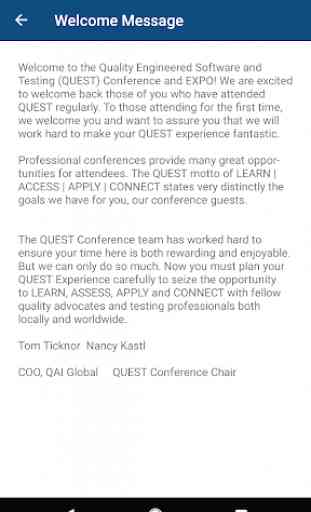 QUEST Conference and Expo 3
