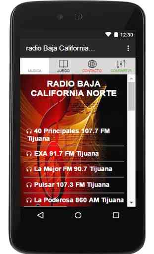 radio Baja California Norte fm 1