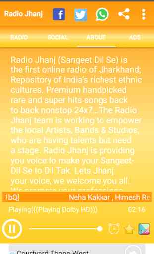 Radio Jhanj- 1st online Radio of Jharkhand, India 4