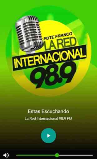 Radio La Red Internacional 98.9 FM 1