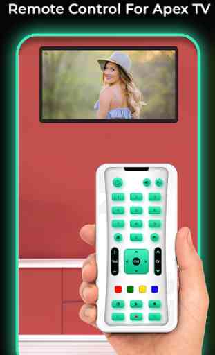 Remote Control For Apex TV 2