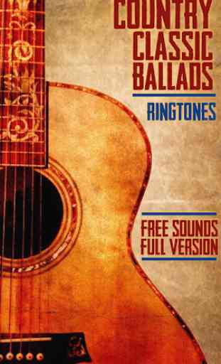 Ringtones Country Classic Ballads 1