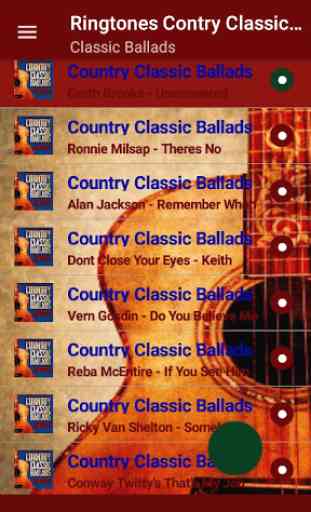 Ringtones Country Classic Ballads 3