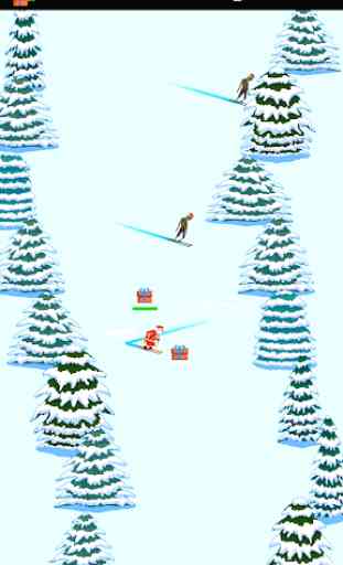 Santa Ski vs Zombies Ski 1