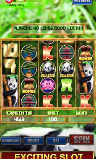 Slot Machine: Free Panda Slots 2