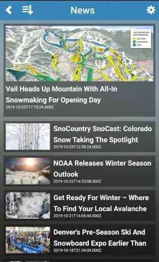 SnoCountry Ski & Snow Reports 1
