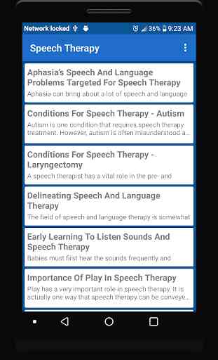 Speech Therapy 1