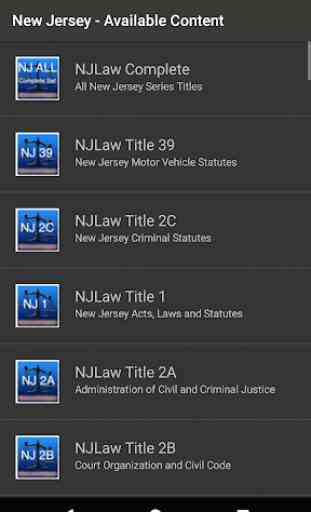 State Statute (NJ, PA, NY, DC & VA Law App) 1