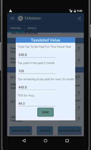 TAXulator - Nepal Tax Calc 1