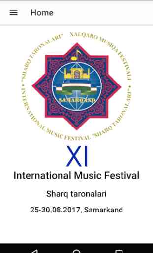 The 11th Samarkand International Music Festival 2