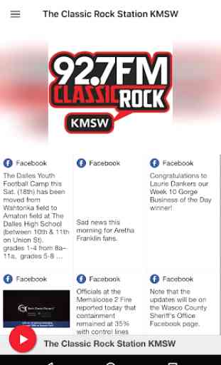 The Classic Rock Station KMSW 1