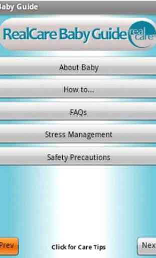 The RealCare Baby Guide app 1
