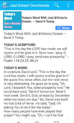 Today’s Word With Joel & Victoria Osteen 4