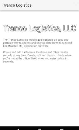 Tranco Logistics 2
