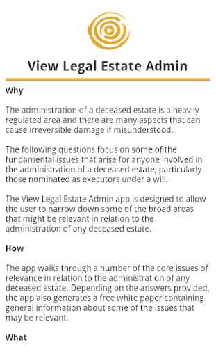 View Legal Estate Admin 1