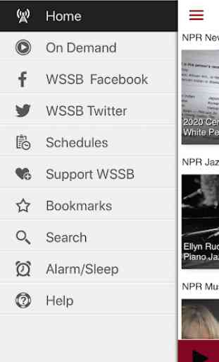 WSSB Public Radio App 3