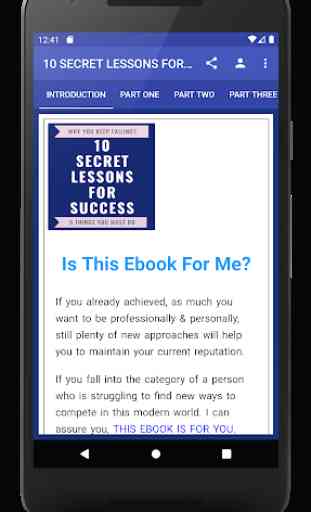 10 Secret Lessons For Success 1