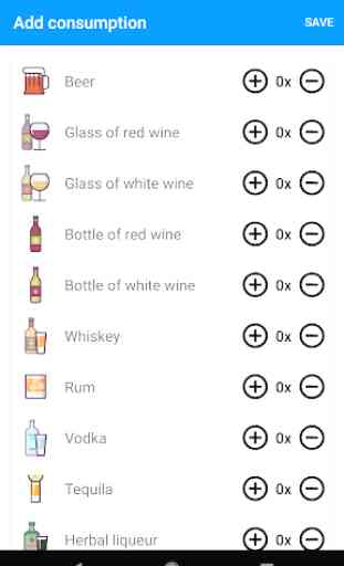 Alcohol Diary: Alcohol consumption manager 2