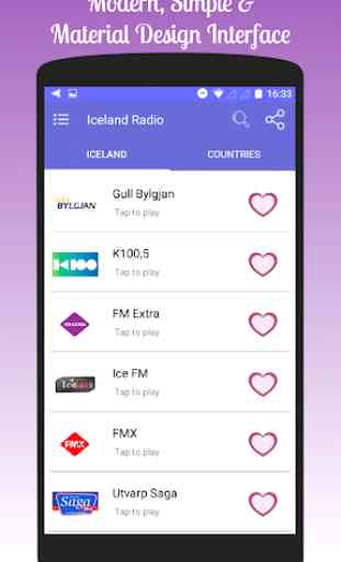 All Iceland Radios in One App 2
