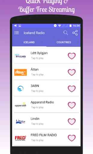All Iceland Radios in One App 4