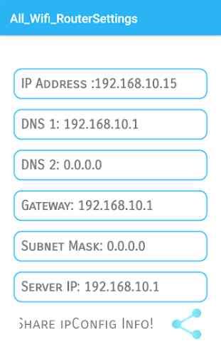 All wifi router settings 2