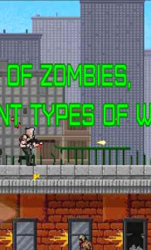 Alone on the roof: Zombie shooter 2