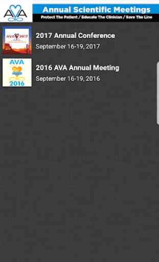 AVA Meetings 2