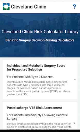 Bariatric Surgery Calculator 1