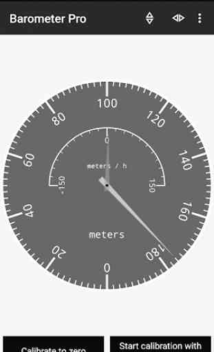 Barometer and altimeter Pro 2